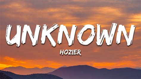 lyrics 8888<unknown>|Hozier .